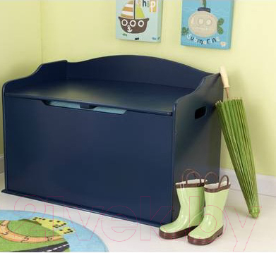 Ящик для хранения KidKraft Austin Toy Box Blueberry / 14959-KE