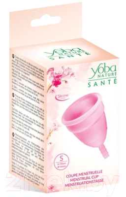 Менструальная чаша Yoba Nature Coupe 117484 / 5260041050 (S, розовый)