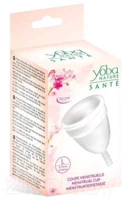 Менструальная чаша Yoba Nature Coupe 117485 / 5260042020 (L, белый)