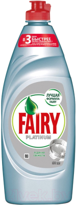 Средство для мытья посуды Fairy Platinum Ледяная свежесть (650мл)