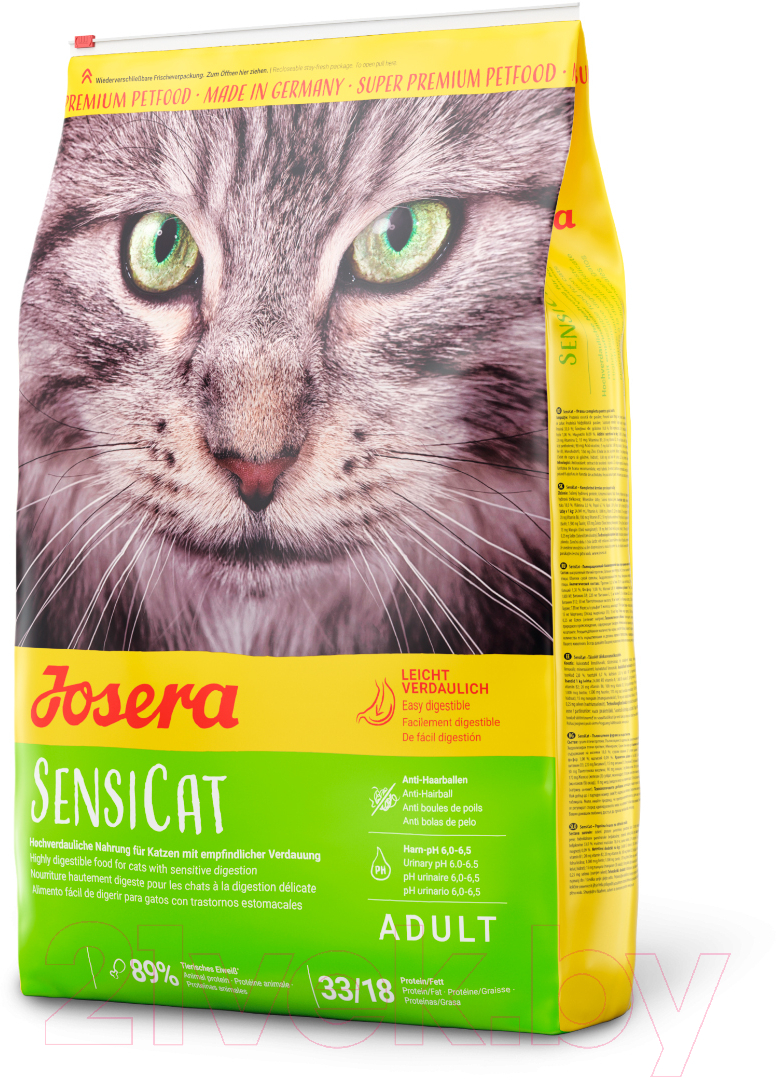 Корм для кошек Josera Adult Sensitiv SensiCat (10кг)