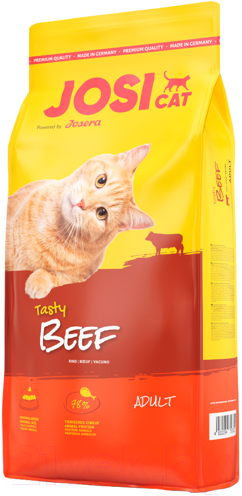 Сухой корм для кошек Josera Adult JosiCat Beef