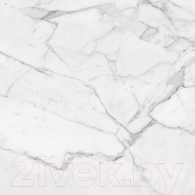 Плитка Kerranova Marble Trend Carrara K-1000/MR (600x600)