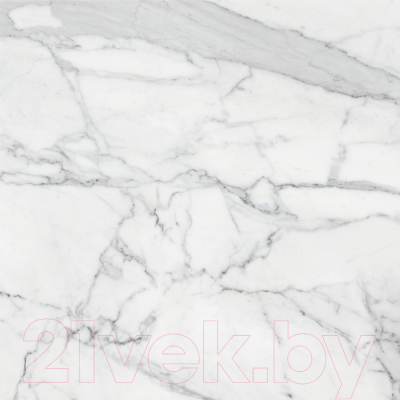Плитка Kerranova Marble Trend Carrara K-1000/MR (600x600)