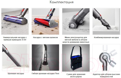 Вертикальный пылесос Dyson SV10 Absolute Pro / V8 Absolute Pro