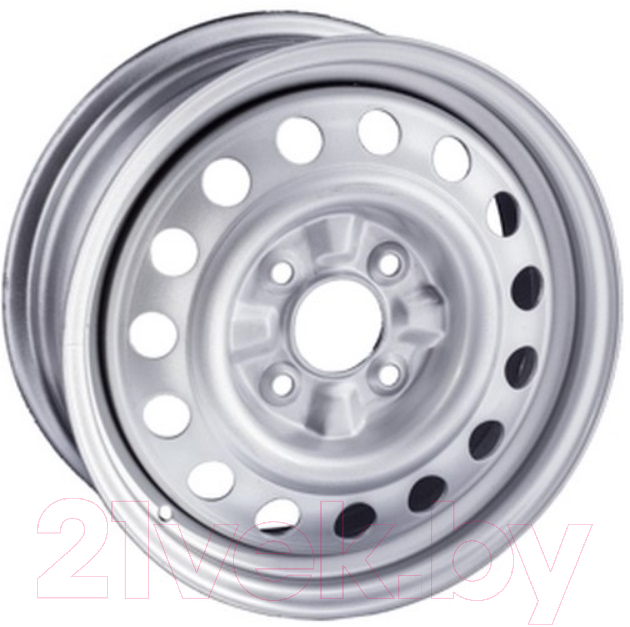 Штампованный диск Trebl X40040 15x6" 4x98мм DIA 58.1мм ET 40мм Silver