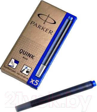 Чернила для перьевой ручки Parker S0116240 (синий)