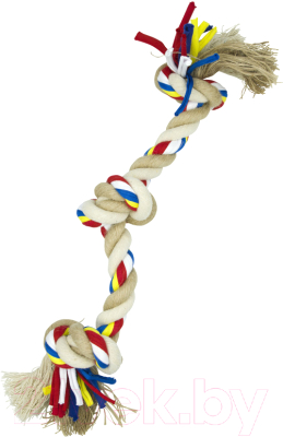 Игрушка для собак Barry King Веревка с узлами из джута / BK-15511