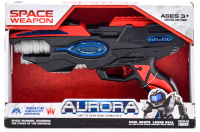 Бластер игрушечный Aurora Toys Пистолет / KT8889-F19