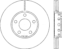 Тормозной диск Stellox 60204743VSX - 