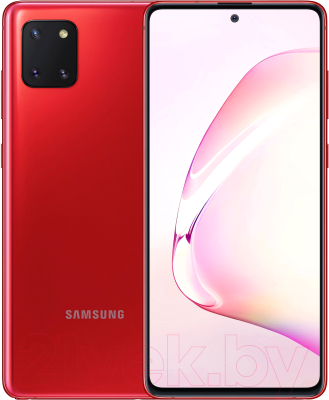 

Смартфон Samsung, Galaxy Note 10 Lite / SM-N770FZRMSER (красный)