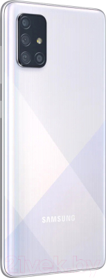 Смартфон Samsung Galaxy A71 / SM-A715FZSMSER (серебристый)