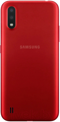 Смартфон Samsung Galaxy A01 / SM-A015FZRDSER (красный)