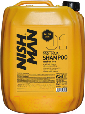 Шампунь для волос NishMan Professional Hair Shampoo (5л)