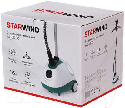 Отпариватель StarWind SVG3220 (белый/зеленый)
