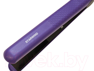 Выпрямитель для волос StarWind SHE5501 (фиолетовый)