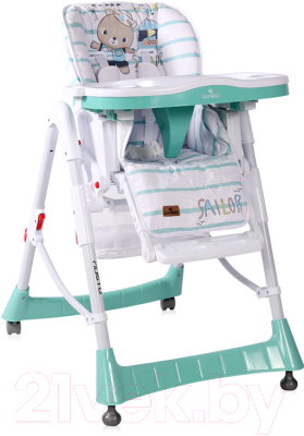 

Стульчик для кормления Lorelli, Gusto Aquamarine Sailor / 10100362032