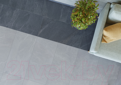 Плитка Zeus Ceramica Gres Slate ZBXST8BR (450x900, серый)