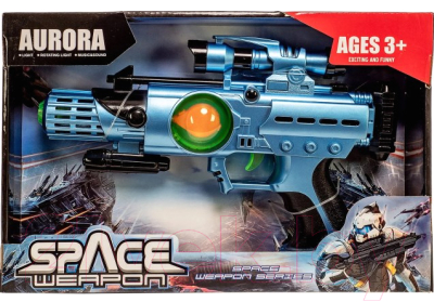 

Бластер игрушечный Aurora Toys, Космическое оружие / 836-3