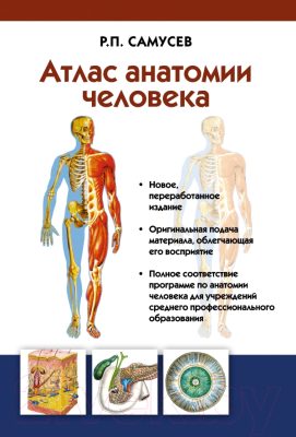 Книга АСТ Атлас анатомии человека (Самусев Р.П.)