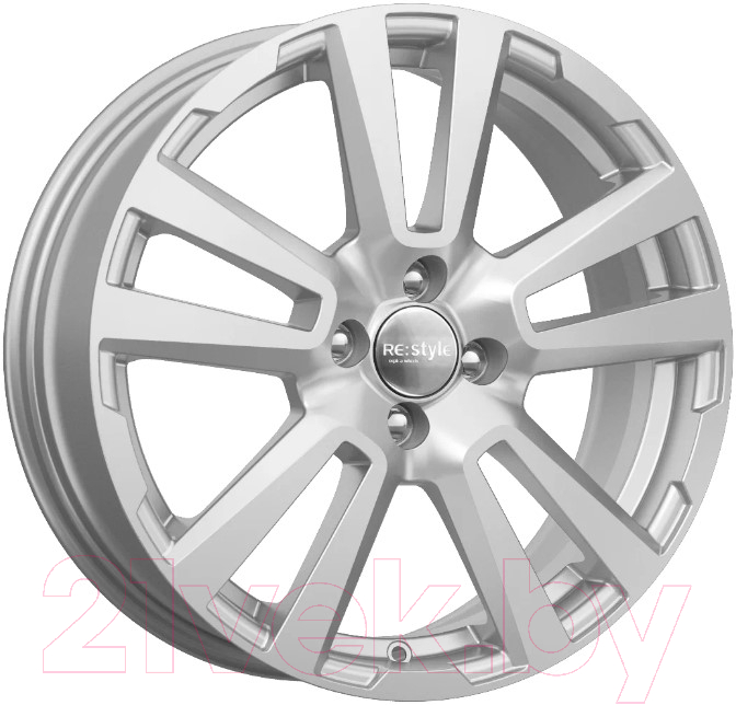 Литой диск K&K KC874 Vesta 17x6.5" 4x100мм DIA 60.1мм ET 43мм Сильвер