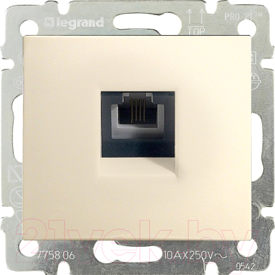 Изображение товара Розетка Legrand Valena 774338 (слоновая кость)