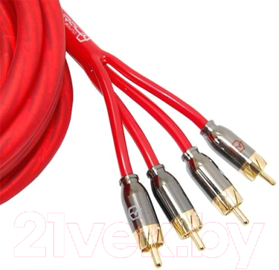 Межблочный кабель для автоакустики Урал Pobeda 4RCA-PB5M