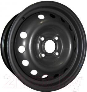 

Штампованный диск Eurodisk, 64A40C 15x6" 4x100мм DIA 60.1мм ET 40мм Black