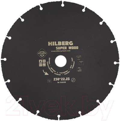 Отрезной диск Hilberg 530230