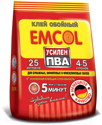 Клей для обоев Emcol Сила ПВА (150г)