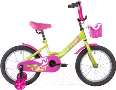 

Детский велосипед Novatrack, Twist 161TWIST.GNP20