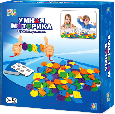 

Настольная игра 1Toy, Умная моторика / Т16696