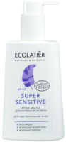 Мыло жидкое для интимной гигиены Ecolatier Super Sensitive крем-мыло для интимной гигиены для чувств. кожи (250мл) - 