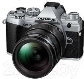 Беззеркальный фотоаппарат Olympus E-M5 Mark III Kit 12-40mm (серебристый)