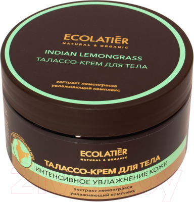 

Крем для тела Ecolatier, Интенсивное увлажнение кожи индийский лемонграсс