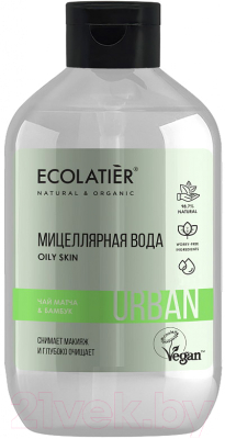 Мицеллярная вода Ecolatier Urban чай матча и бамбук (600мл)