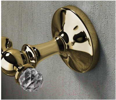 Полка для ванной Art&Max Antic Crystal AM-E-2682BSJ-Do (золото)