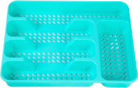 

Органайзер для столовых приборов Альтернатива, Капелька голубой М4901