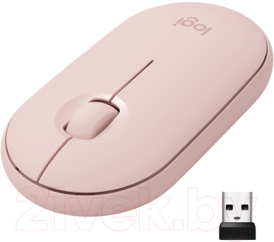 Мышь Logitech Pebble M350 910-005717 / 910-005575 (розовый)