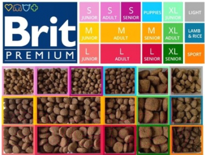 Сухой корм для собак Brit Premium by Nature Junior S / 526253 (1кг)
