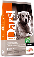 Сухой корм для собак Darsi Sensitive всех пород с индейкой / 37087 (10кг) - 
