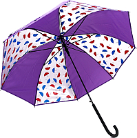 Зонт-трость Капелюш D-7 (фиолетовый) - 