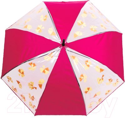 Зонт-трость Капелюш D-8 (розовый)