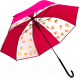 Зонт-трость Капелюш D-8 (розовый) - 