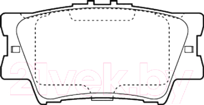 Тормозные колодки Valeo 301819