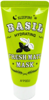 Маска для лица кремовая A'Pieu Fresh Mate Basil Mask Hydrating - 