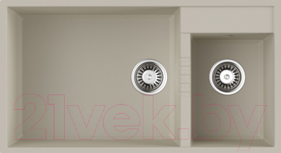 

Мойка кухонная Omoikiri, Tedori 85-2-U-EV