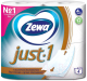 Туалетная бумага Zewa Just 1 без аромата (1x4рул) - 