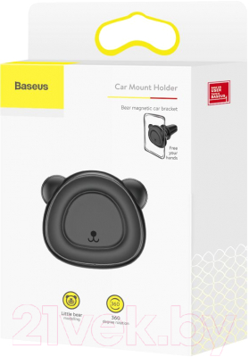 Держатель для смартфонов Baseus Bear SUBR-A01 (черный)