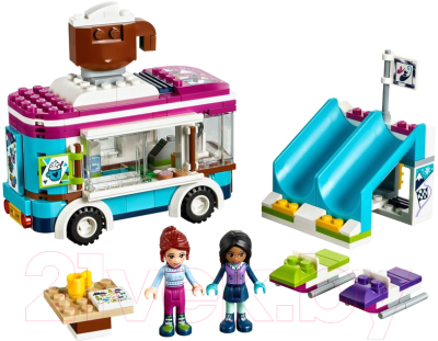 

Конструктор Lepin, Girls Club. Фургончик по продаже горячего шоколада / 01048